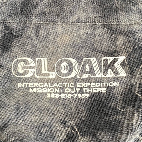 CLOAK Intergalactic Expedition Toe Dye Hoodie - Picture 6 of 11